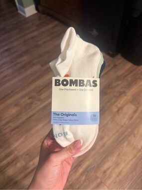 Bombas Women’s Dinner Party Ankle Sock 4-Pack | Size Medium | NWT